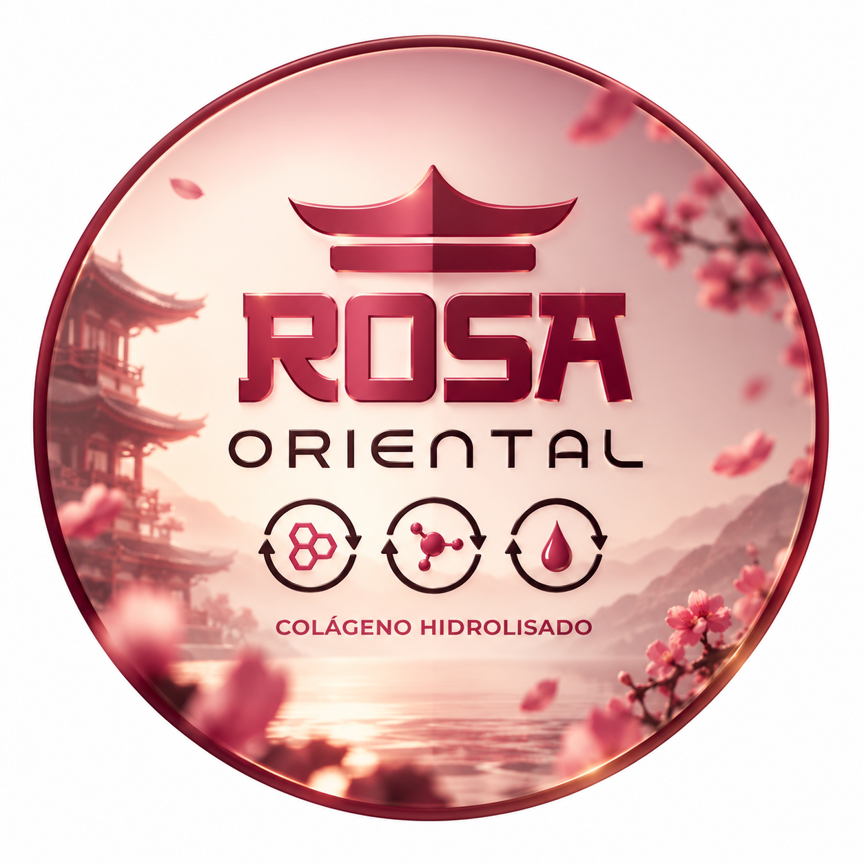 Selo Rosa Oriental